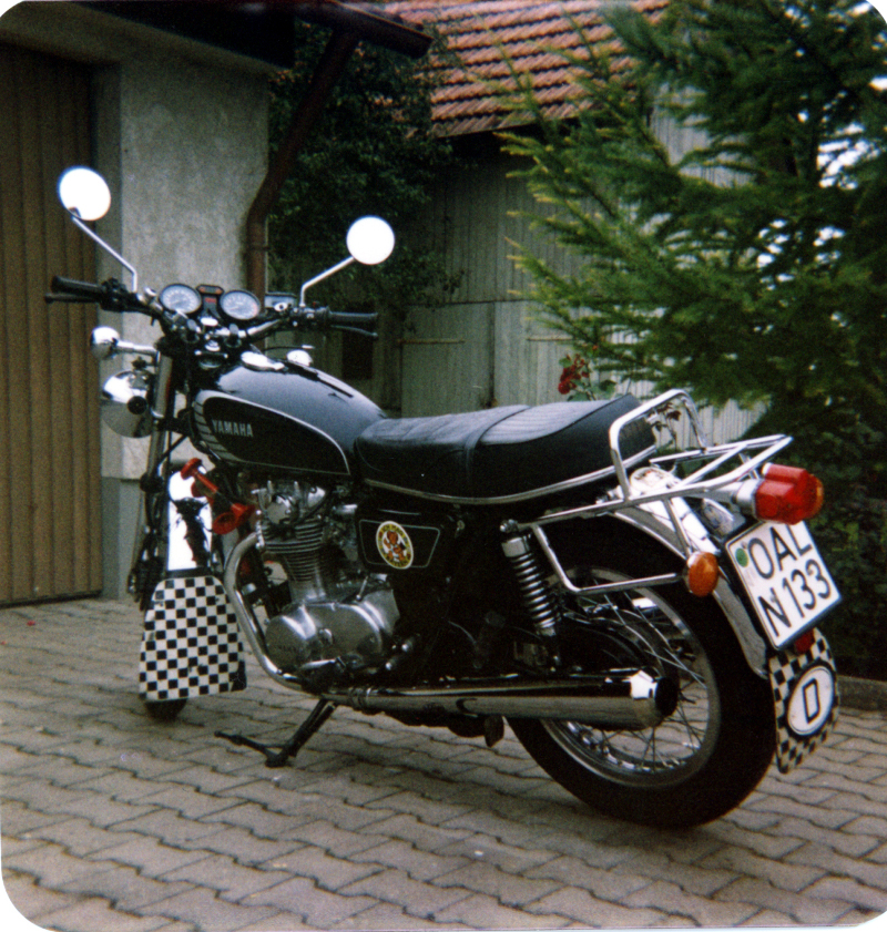 mein drittes Krad, eine Yamaha XS 650